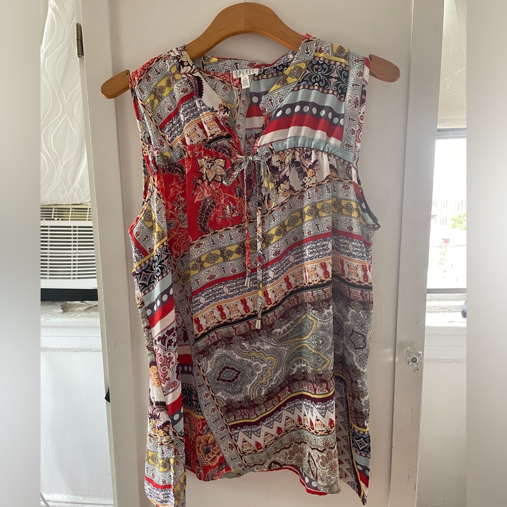 Sleeveless Tunic Top